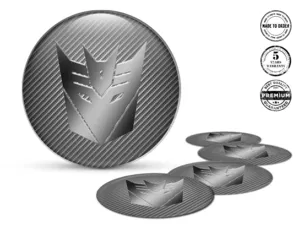 Domed Emblem Edition Stylish Wheel Badges